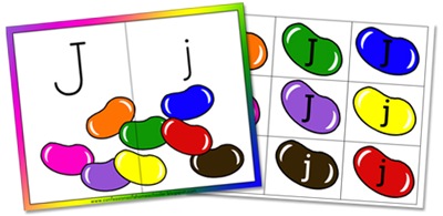 J is for Jelly Bean (Alternative) - Confessions of a Homeschooler